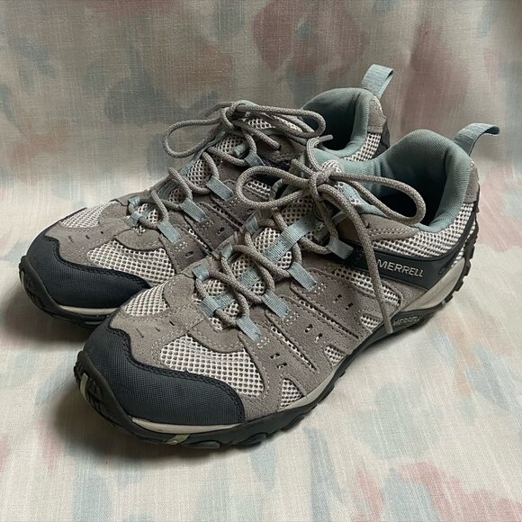 Merrell Women's Footjoy Sneakers Blue Gray Size 11 - Picture 2 of 12